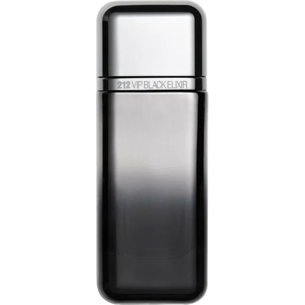 C Herrera 212 VIP Black Elixir Eau de Parfum Spray for Men 3.4 oz / 100 ml - New